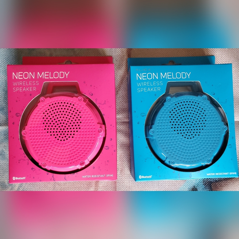 Neon Melody Wireless Speaker NIB